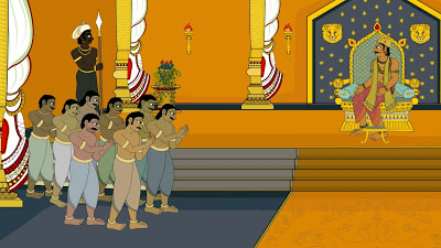 1-10 Eight brothers address the Chola king